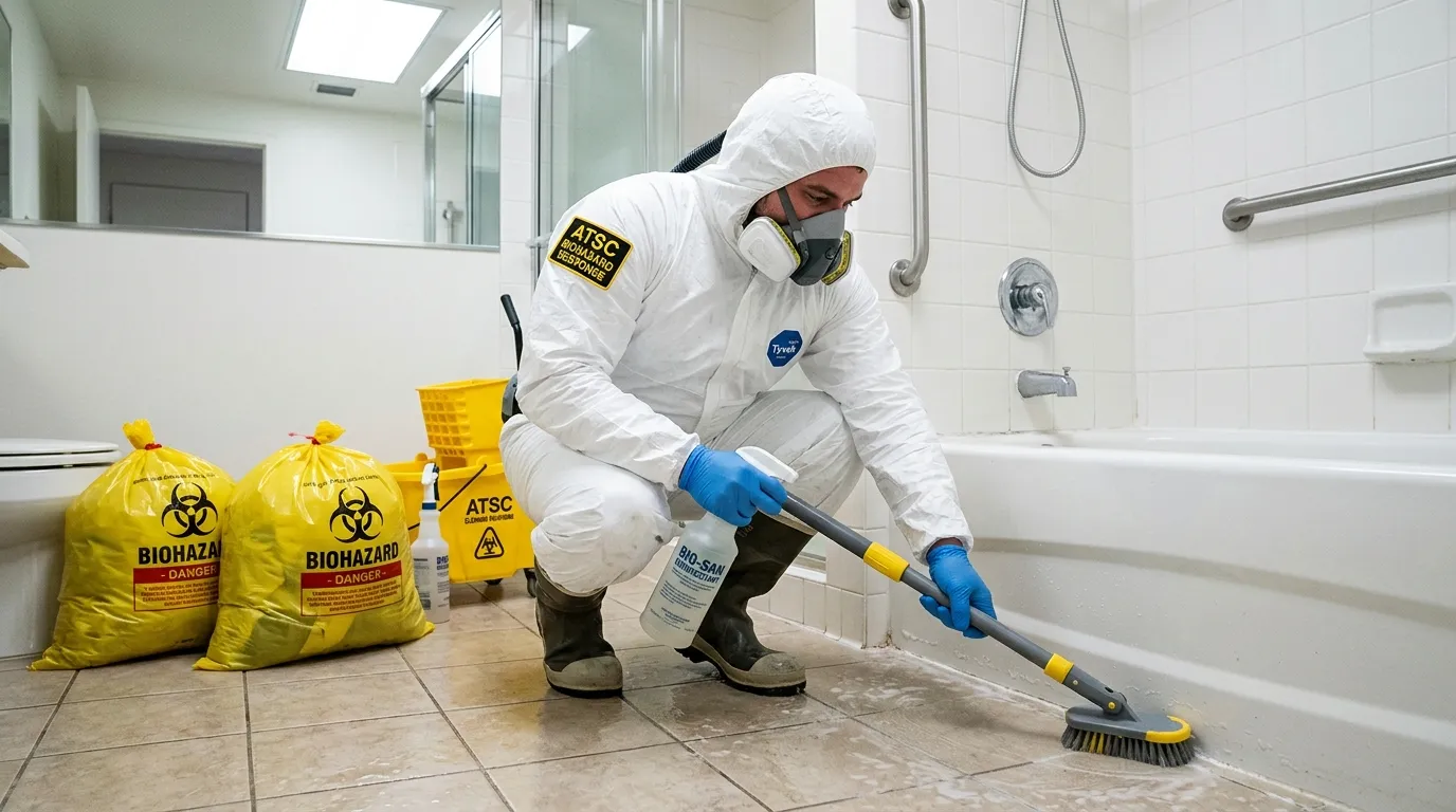 Decontamination equipment deployed for Blood Cleanup in West Springfield